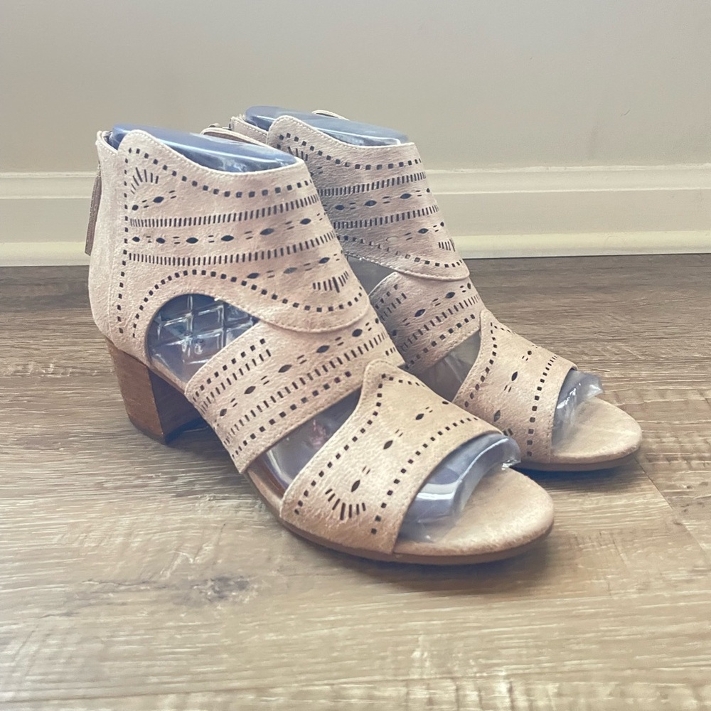 Not Rated Tan Ankle Booties